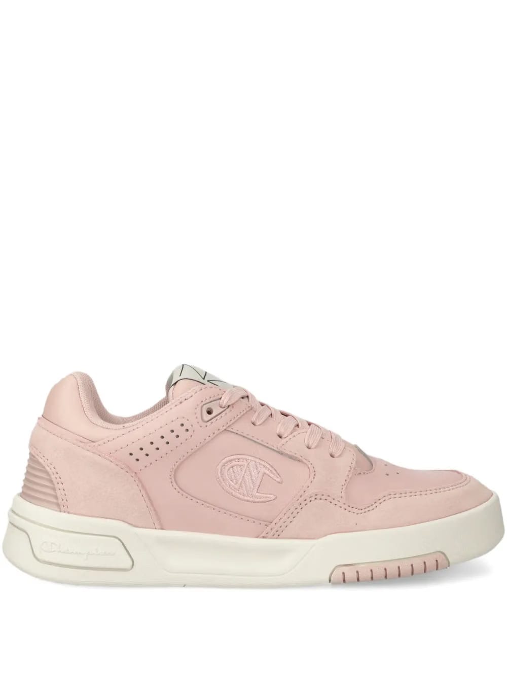 logo-detail perforated sneakers