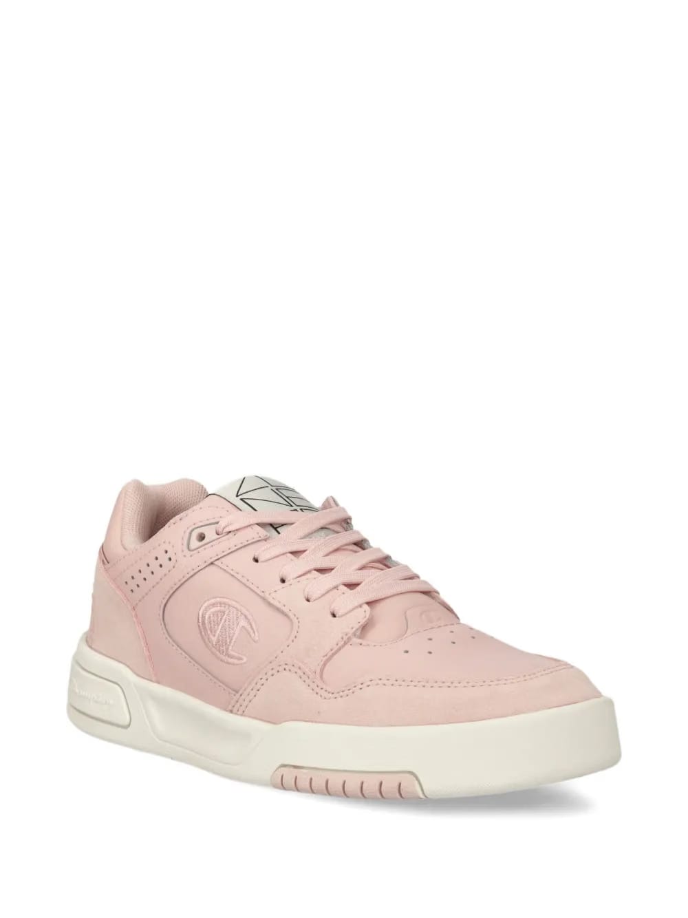 logo-detail perforated sneakers
