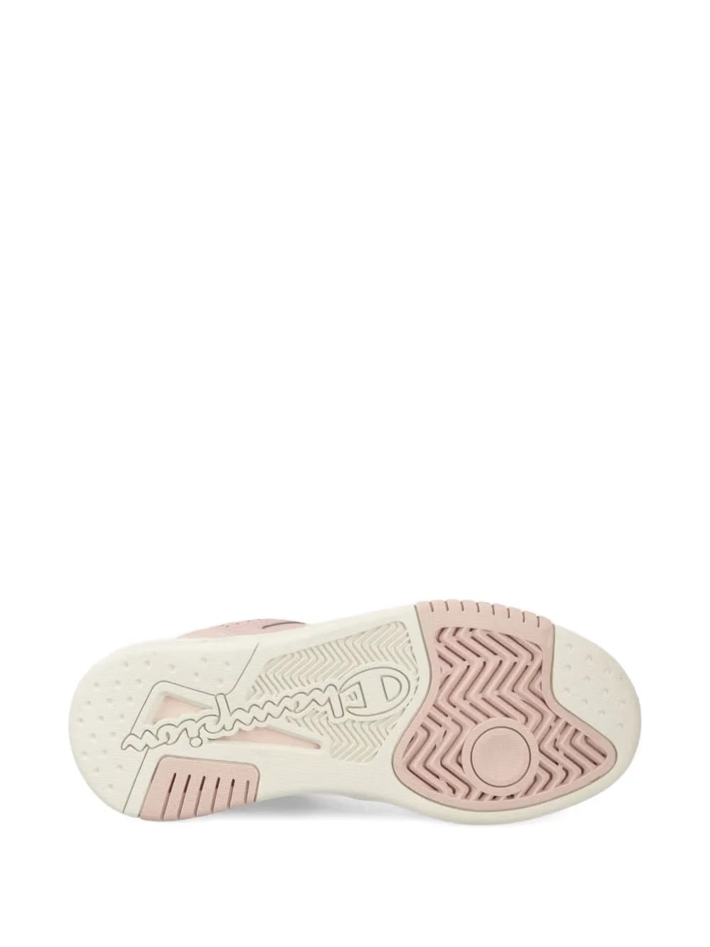 logo-detail perforated sneakers