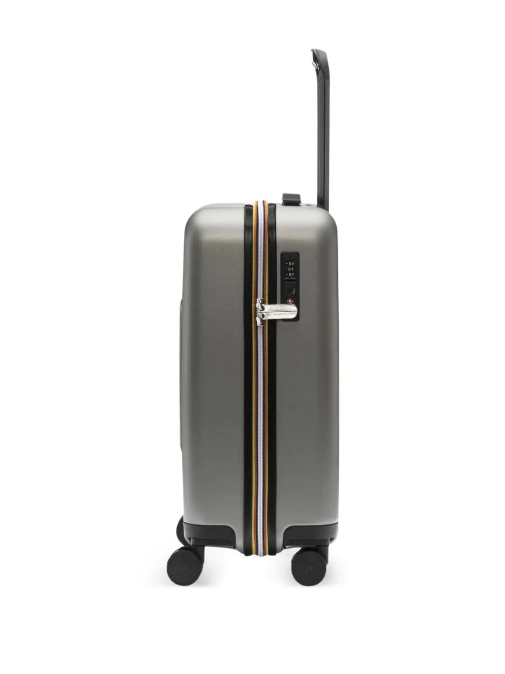 Eudoxie striped suitcase