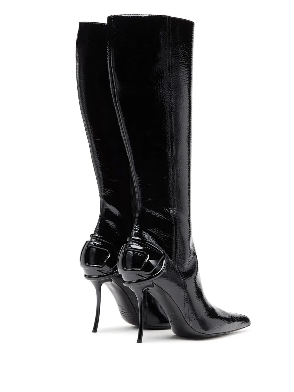 110mm Leather Boots