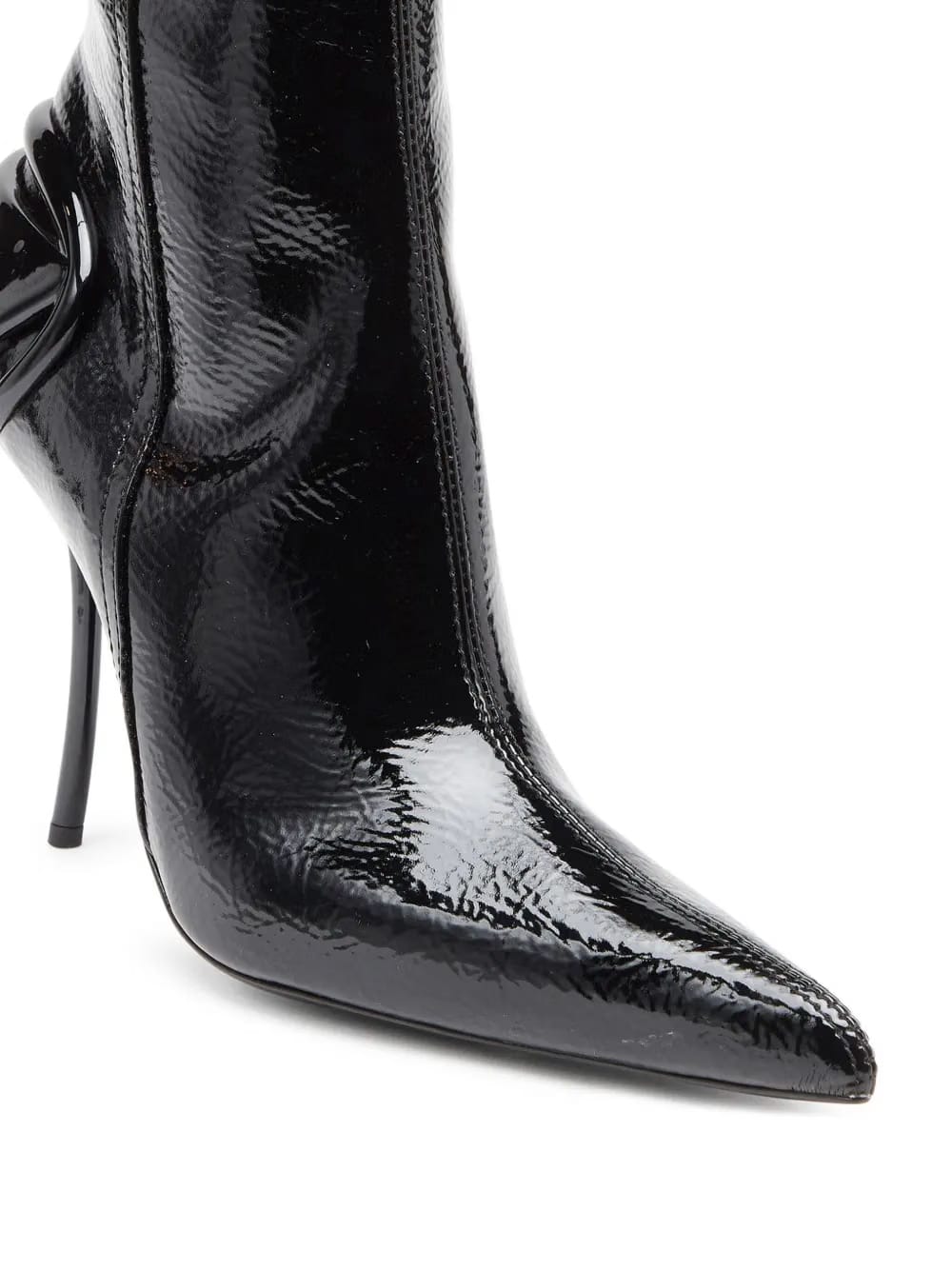 110mm Leather Boots