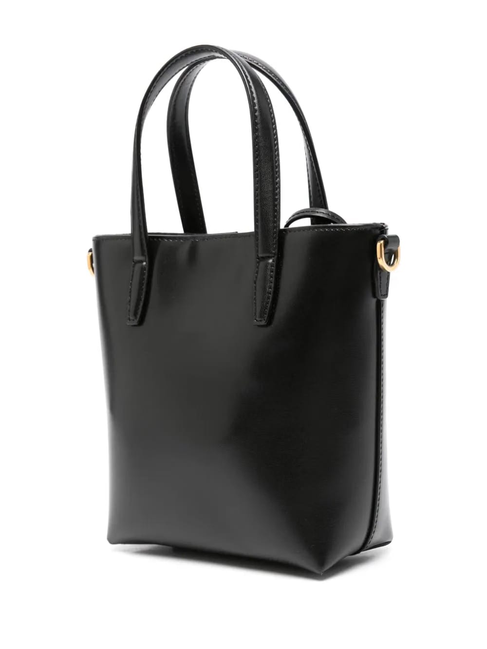 mini Shopping leather tote bag