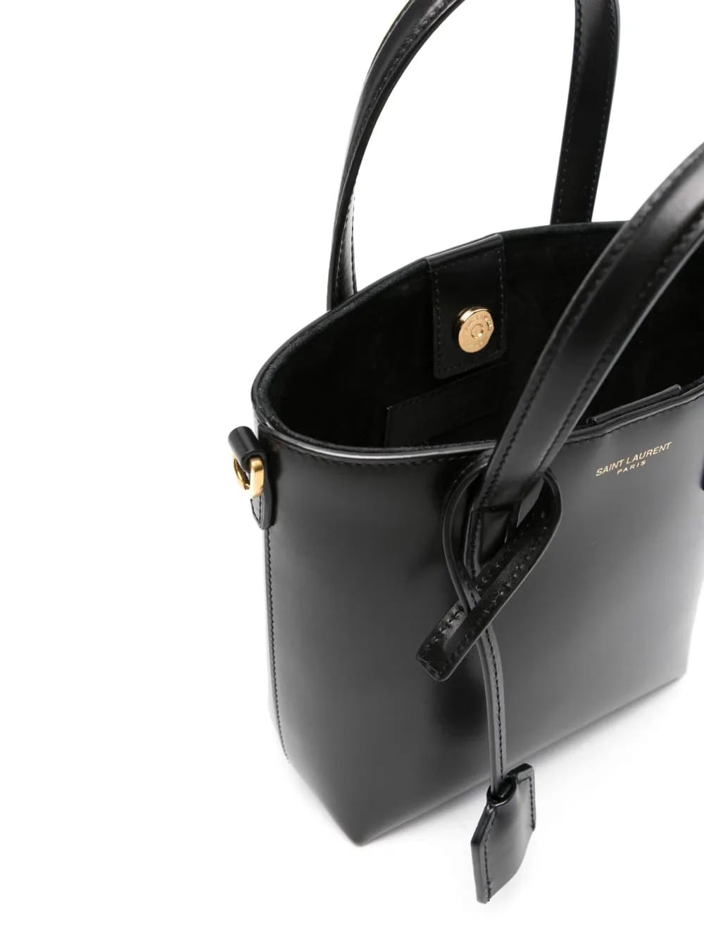 mini Shopping leather tote bag