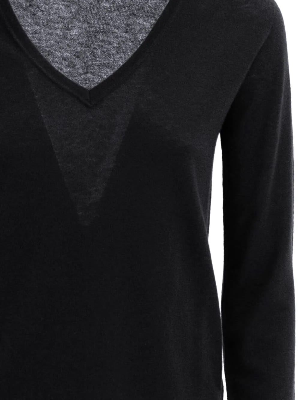 V-neck knitwear