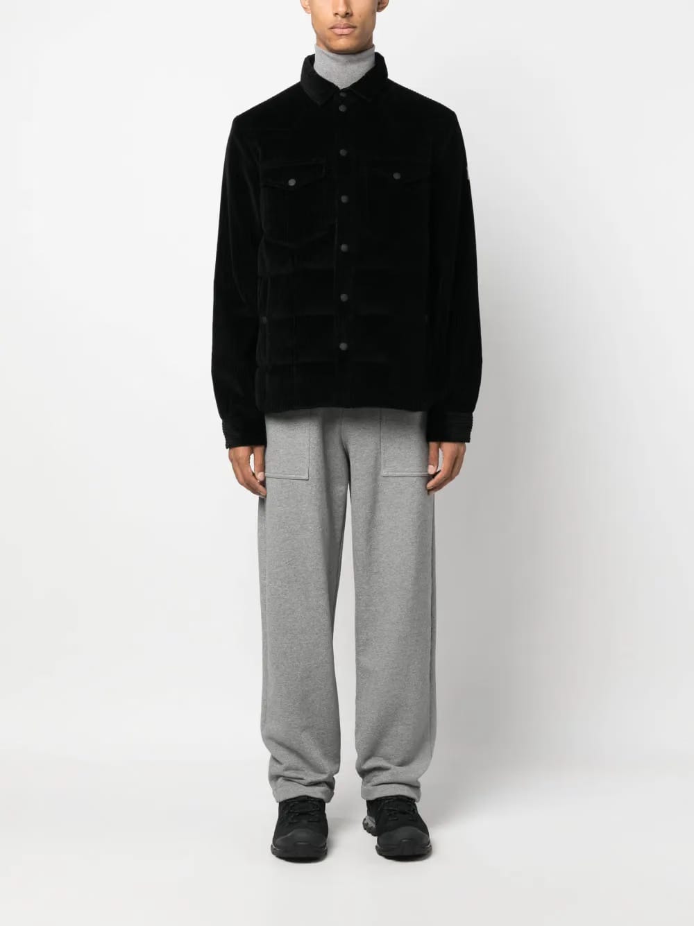 Gelt down shirt jacket