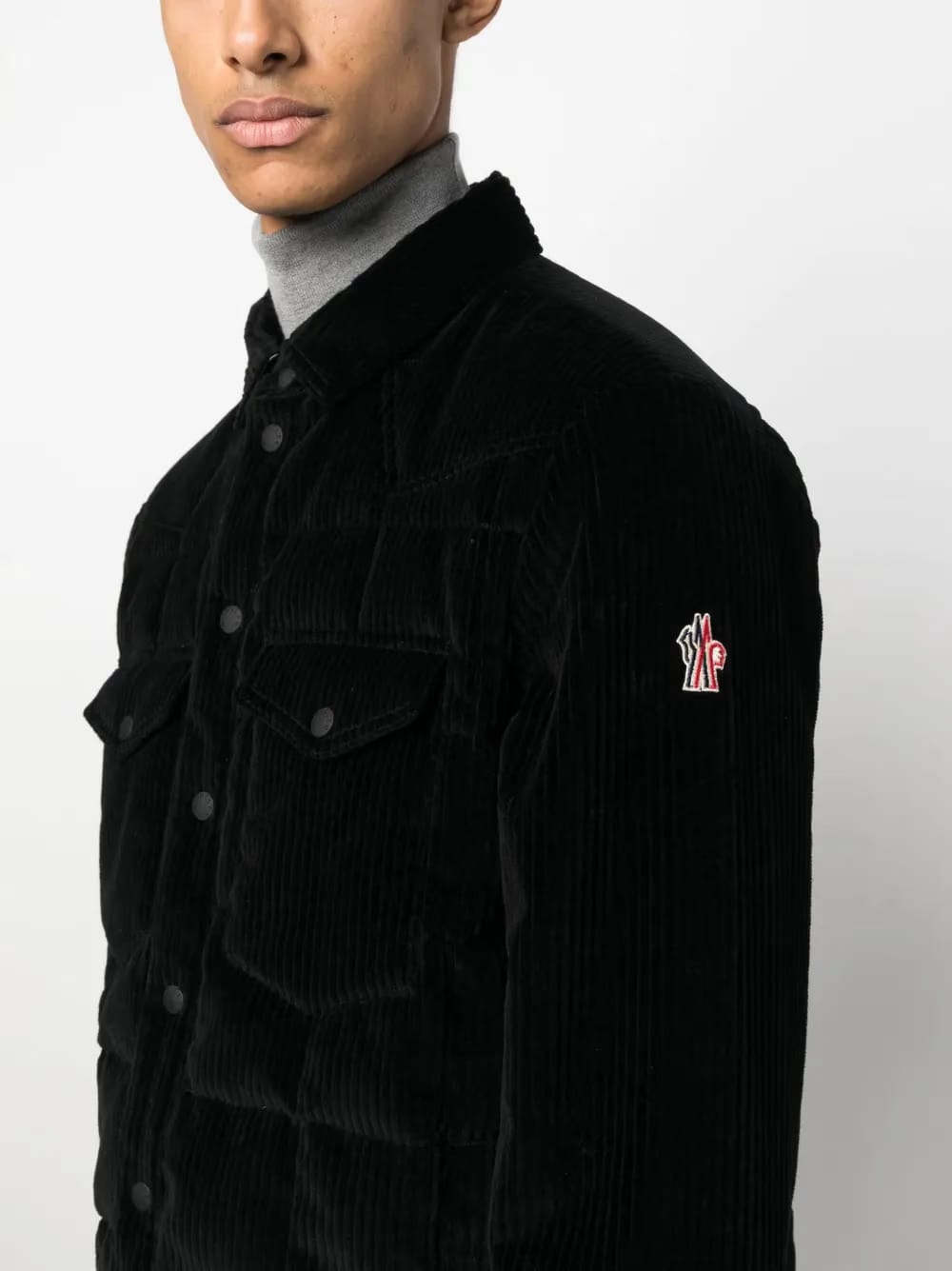 Gelt down shirt jacket