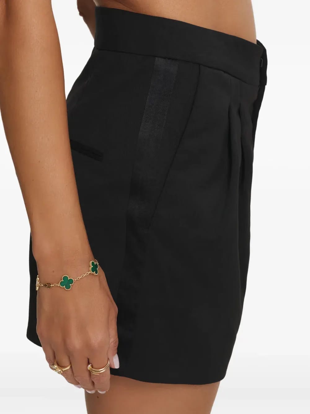 ISABEL pleated shorts