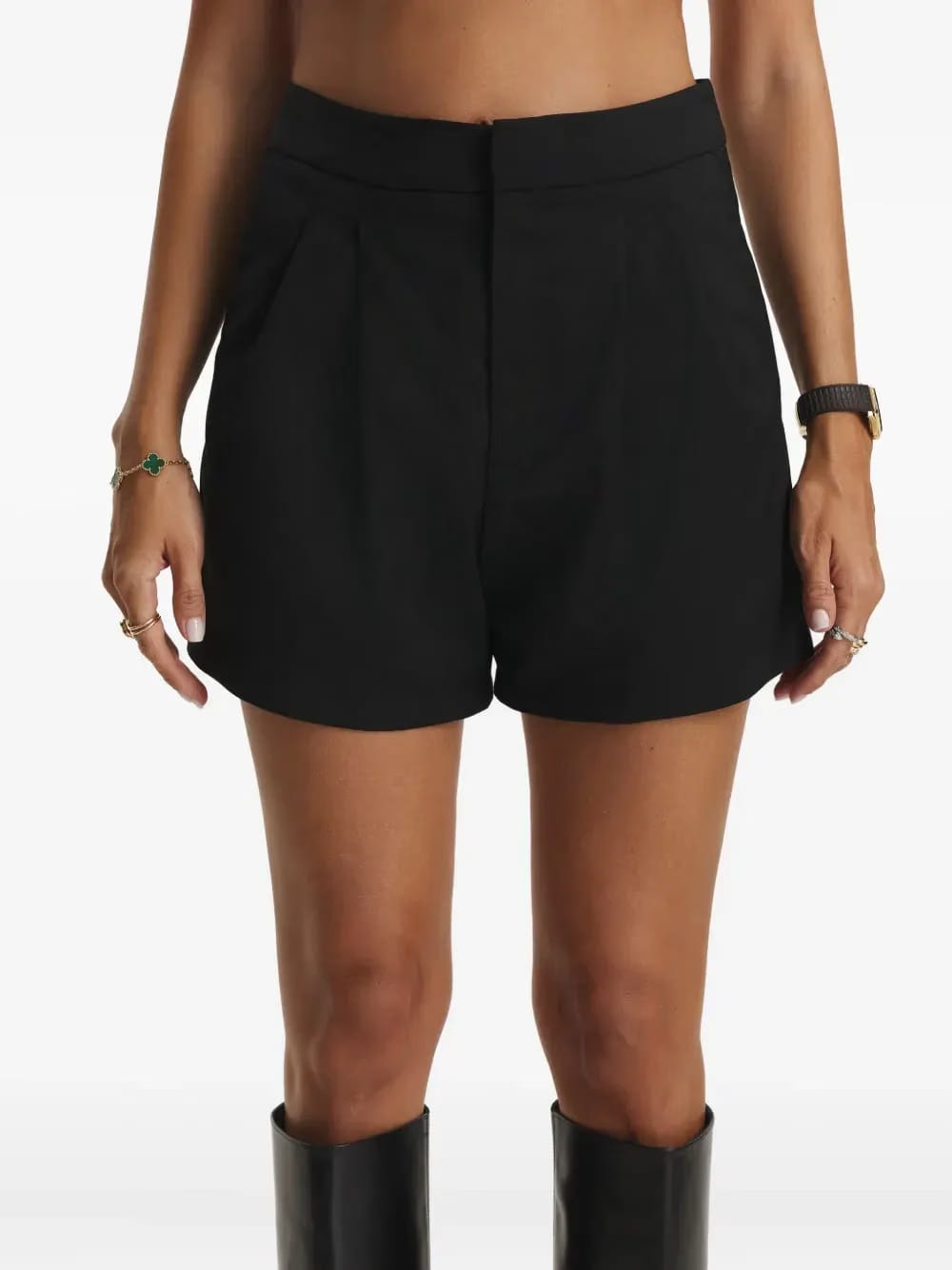 ISABEL pleated shorts