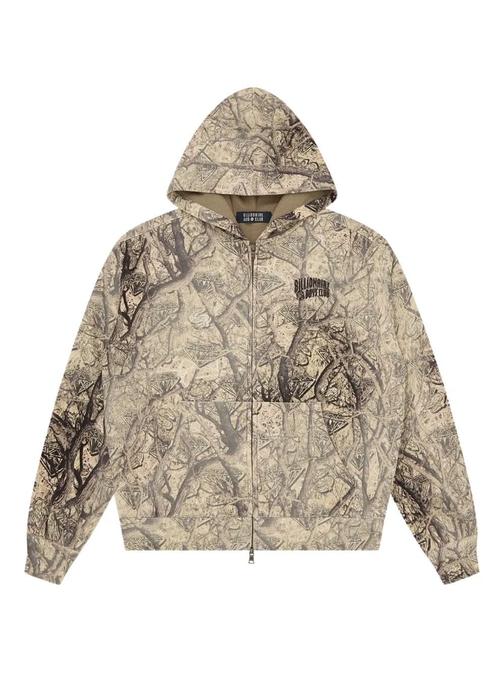 zip-fastening Hoodie