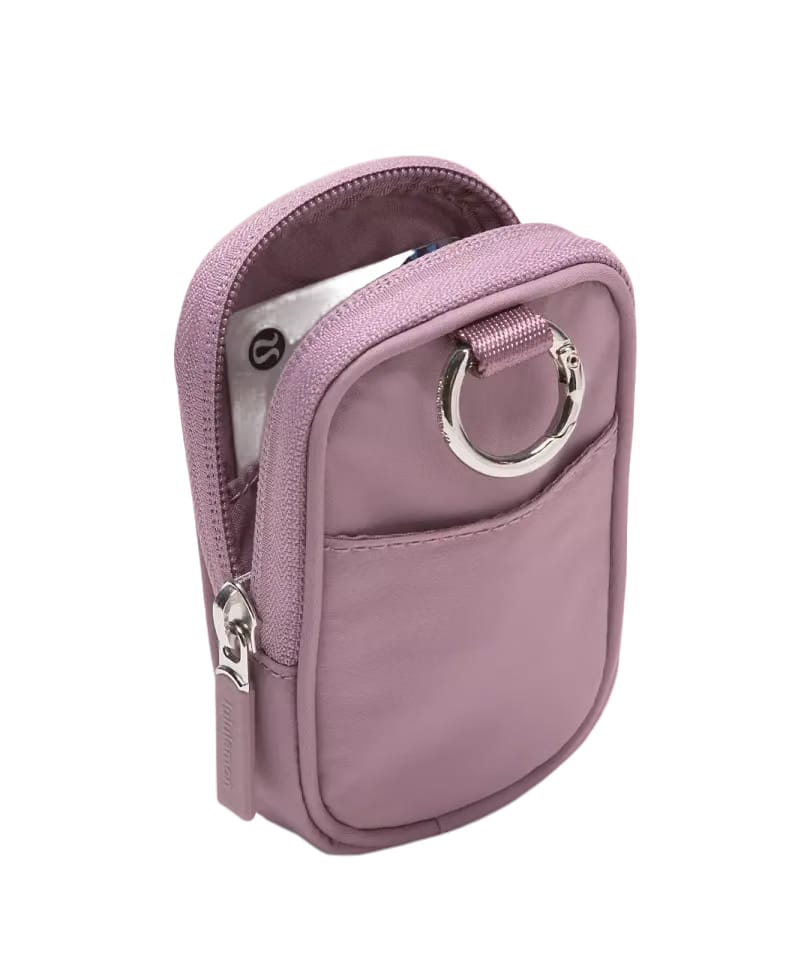 Lululemon Clippable Nano Pouch Lavender Lux