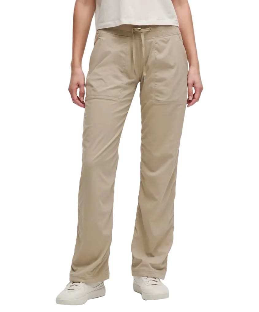 Lululemon Dance Studio Mid-Rise Pant Regular Sheer Oak
