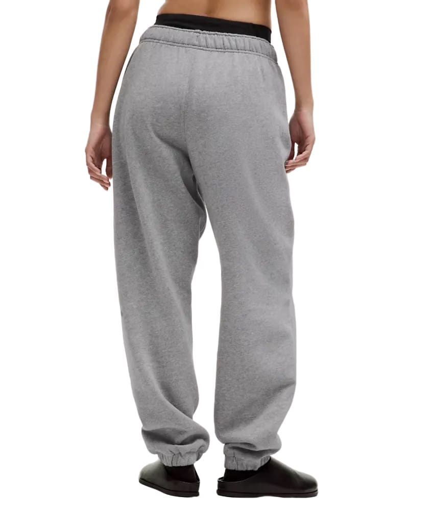 Lululemon Scuba Mid-Rise Oversized Jogger Regular Heathered Medium Grey