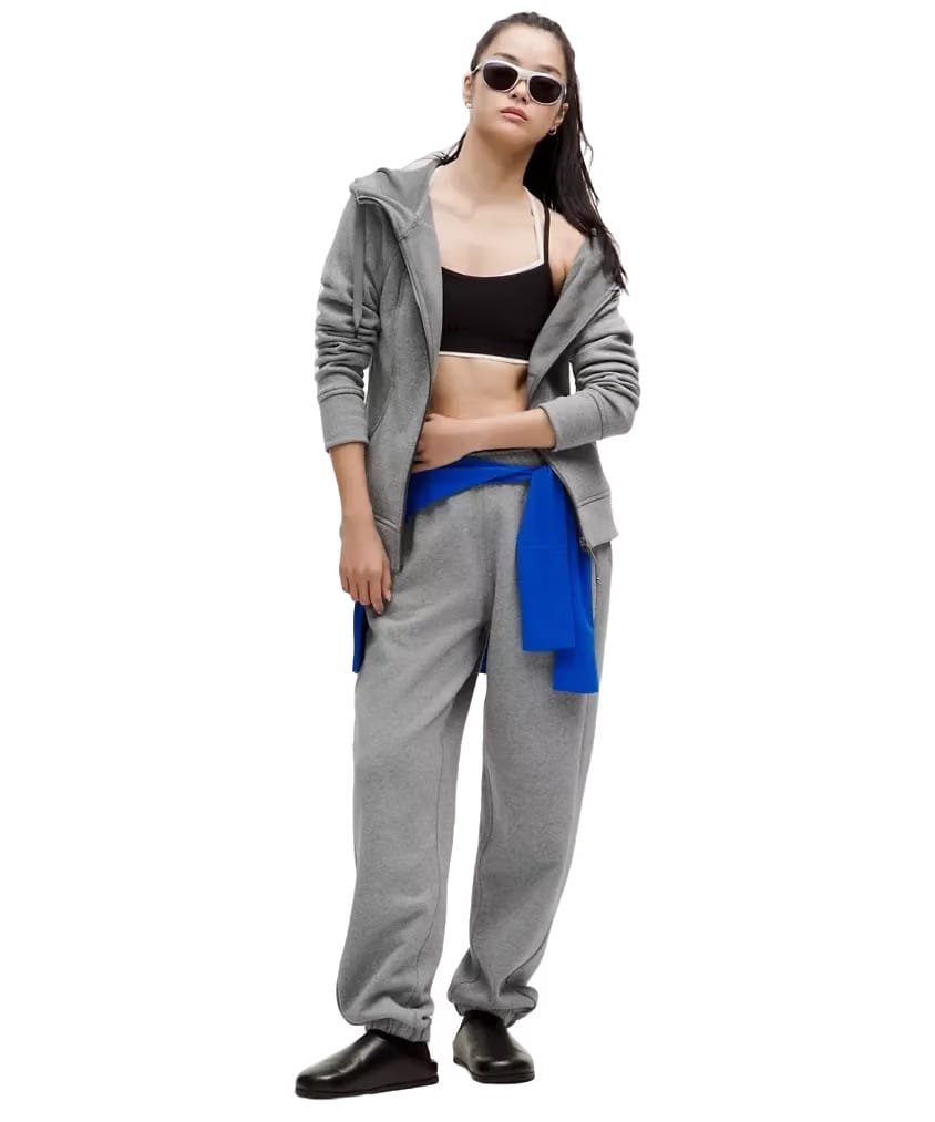 Lululemon Scuba Mid-Rise Oversized Jogger Regular Heathered Medium Grey