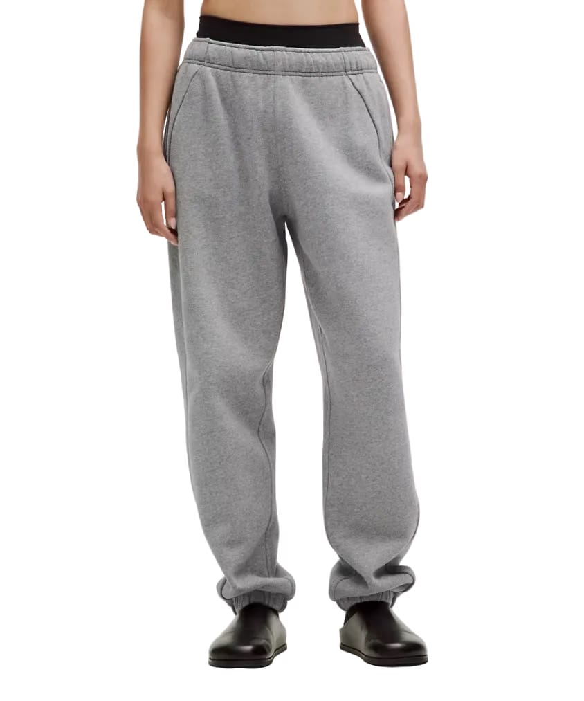 Lululemon Scuba Mid-Rise Oversized Jogger Regular Heathered Medium Grey