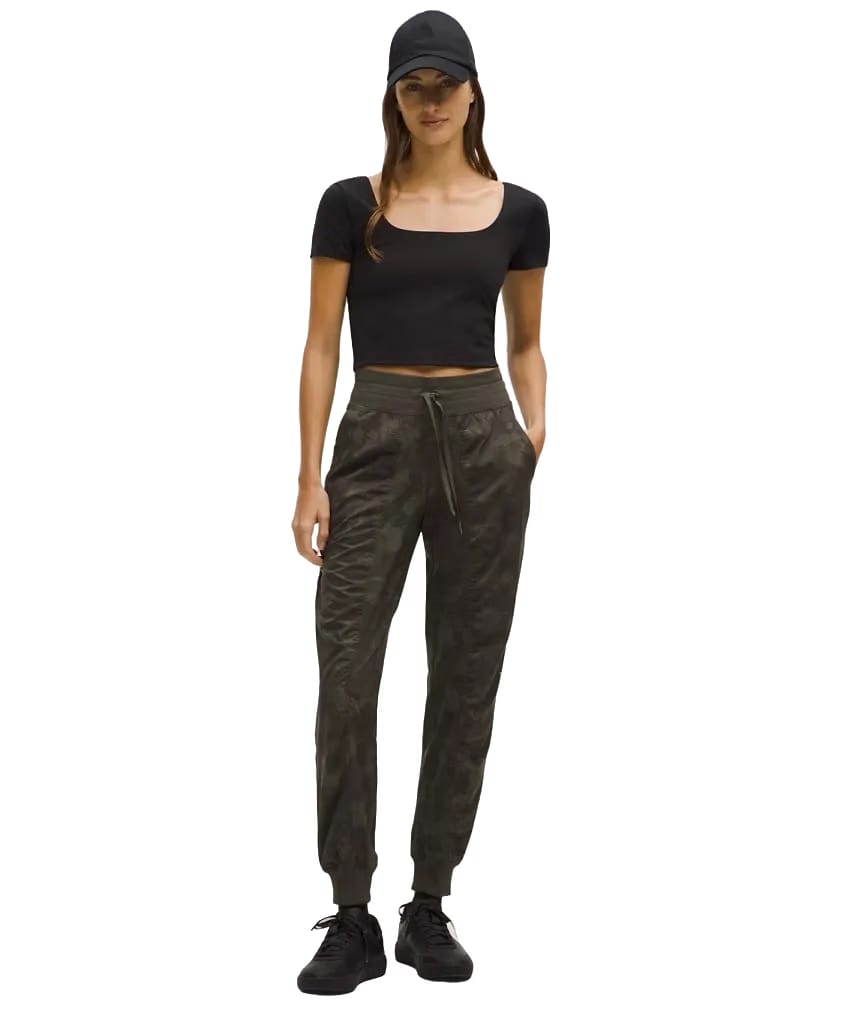 Lululemon Dance Studio Mid-Rise Jogger Full Length Hidden Heritage Wren Multi