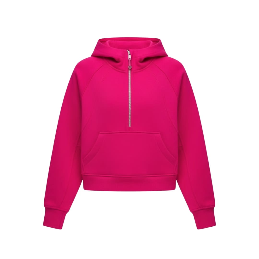 Lululemon Scuba Oversized Half-Zip Hoodie Passionate