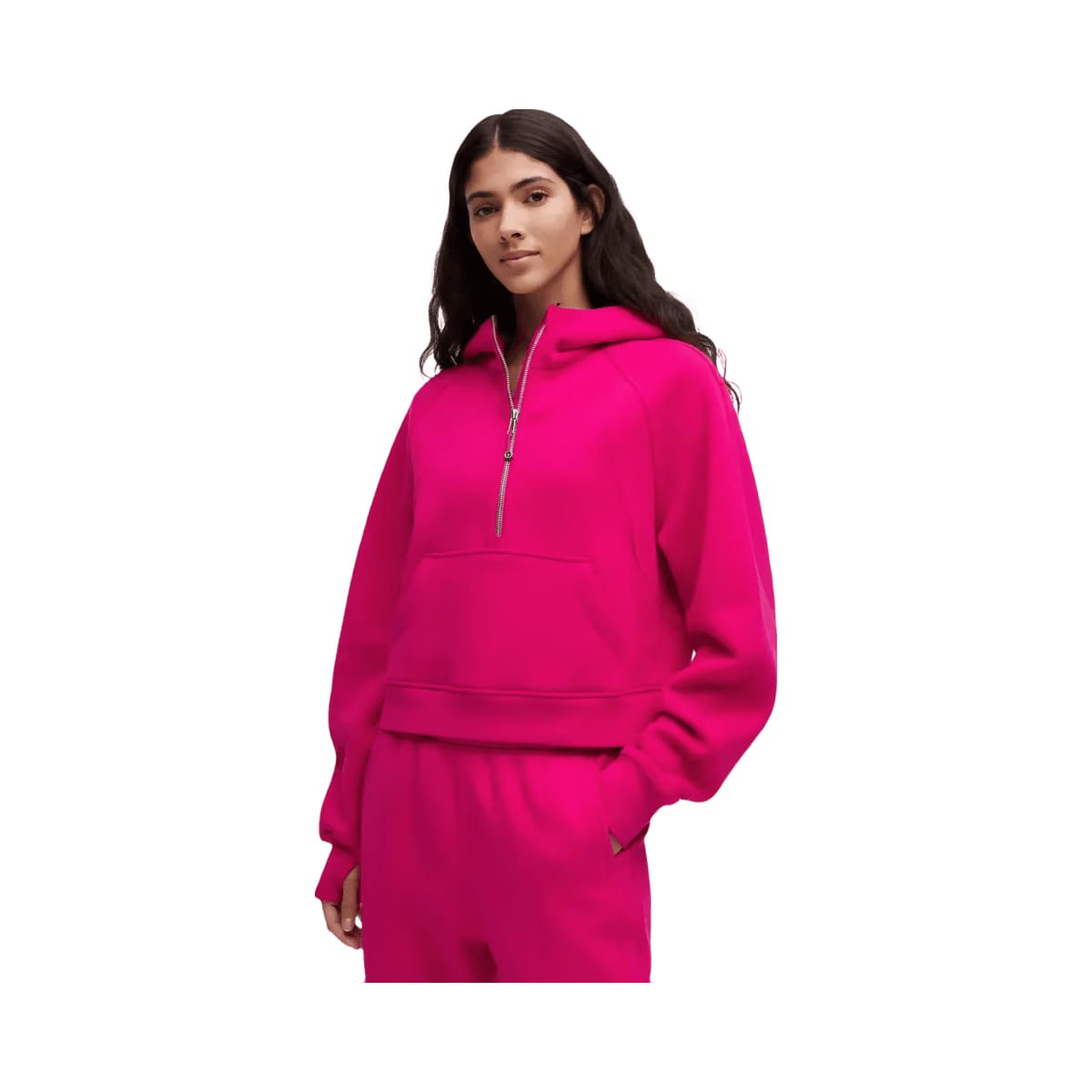 Lululemon Scuba Oversized Half-Zip Hoodie Passionate
