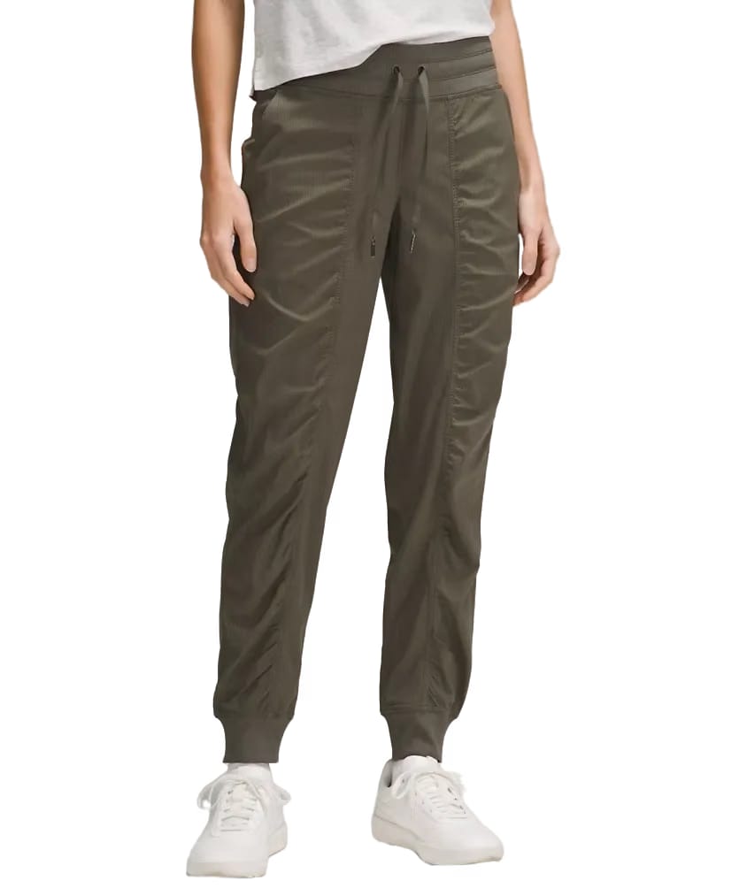 Lululemon Dance Studio Mid-Rise Jogger Full Length Army Green