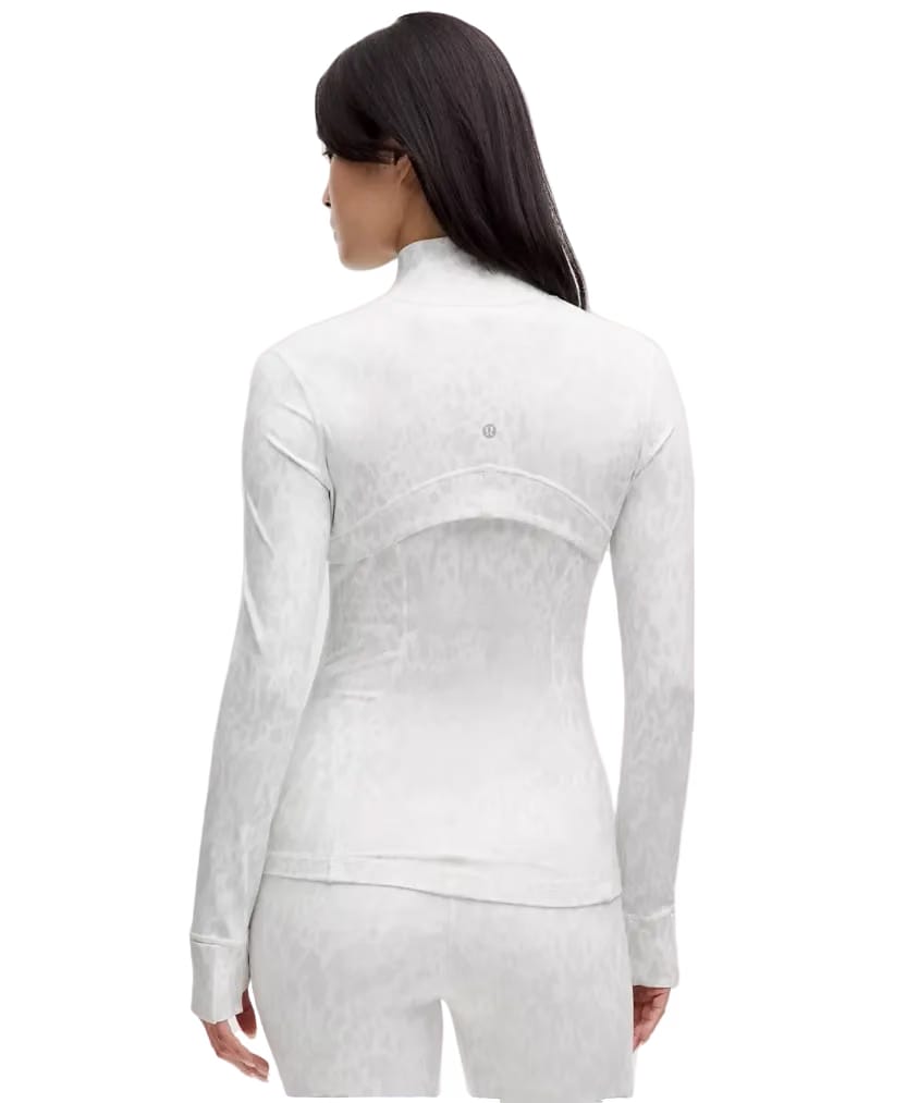 Lululemon Define Jacket Nulu Contour Spot White Multi