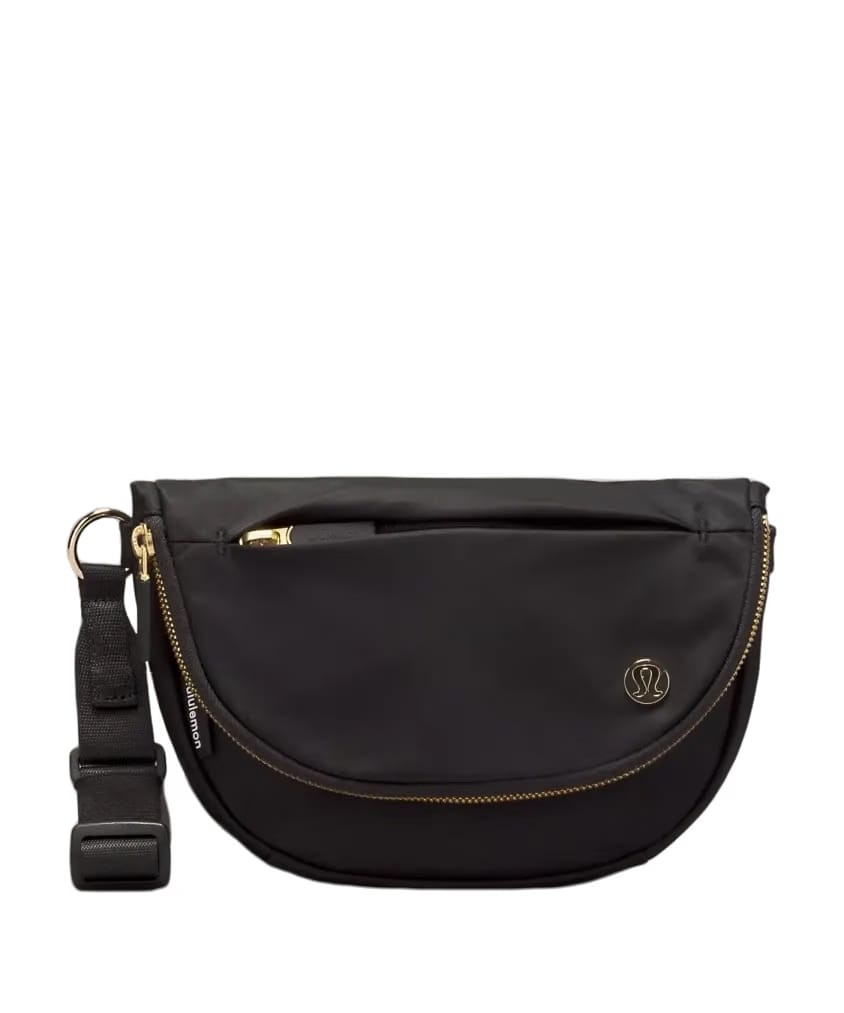 Lululemon All Night Festival Bag Micro 2L Black/Gold
