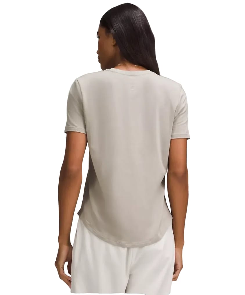 Lululemon Love Curved-Hem Crewneck T-Shirt Riverstone