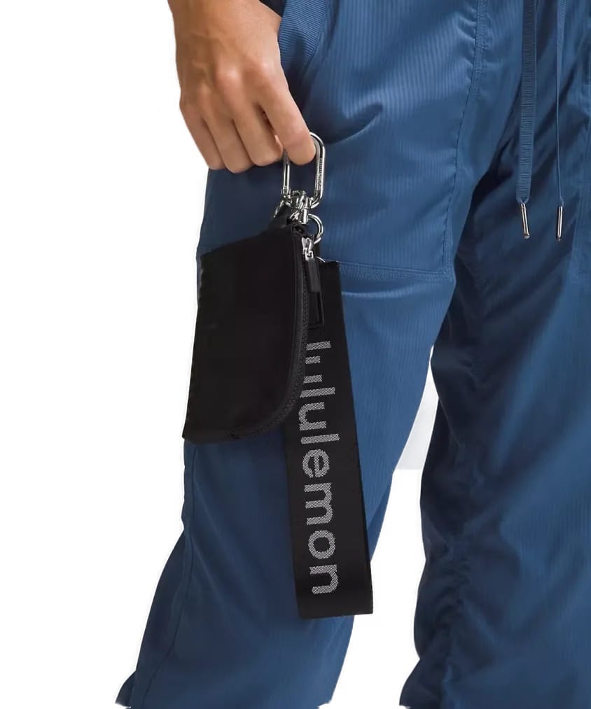 Lululemon Clippable Card Pouch Black