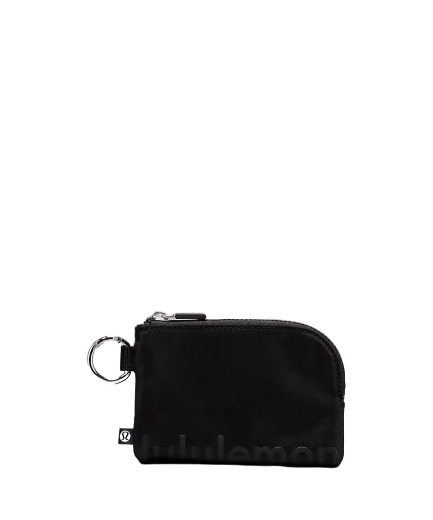 Lululemon Clippable Card Pouch Black
