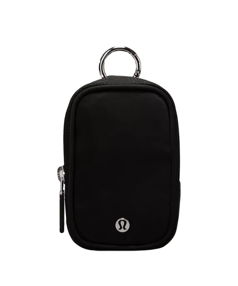 Lululemon Clippable Nano Pouch Black