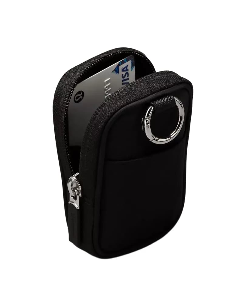 Lululemon Clippable Nano Pouch Black