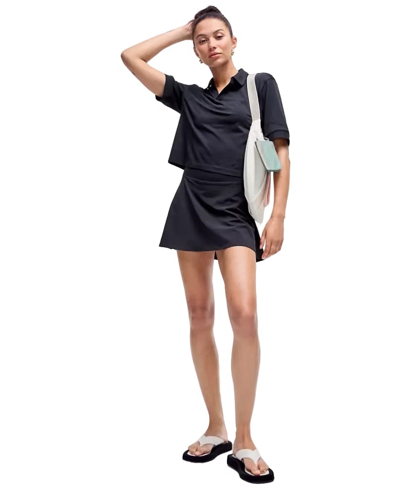Lululemon Lightweight High-Rise Tennis Skirt Black