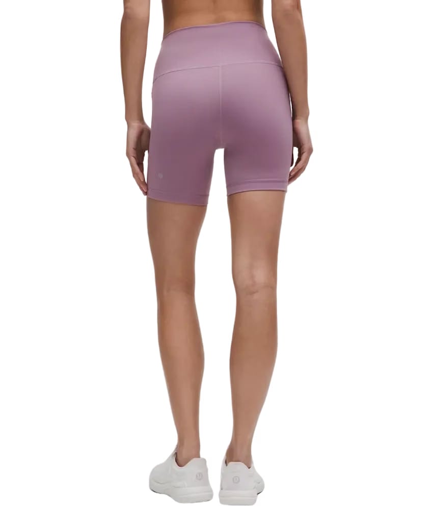 Lululemon Wunder Train High-Rise Shorts 6" Lavender Lux