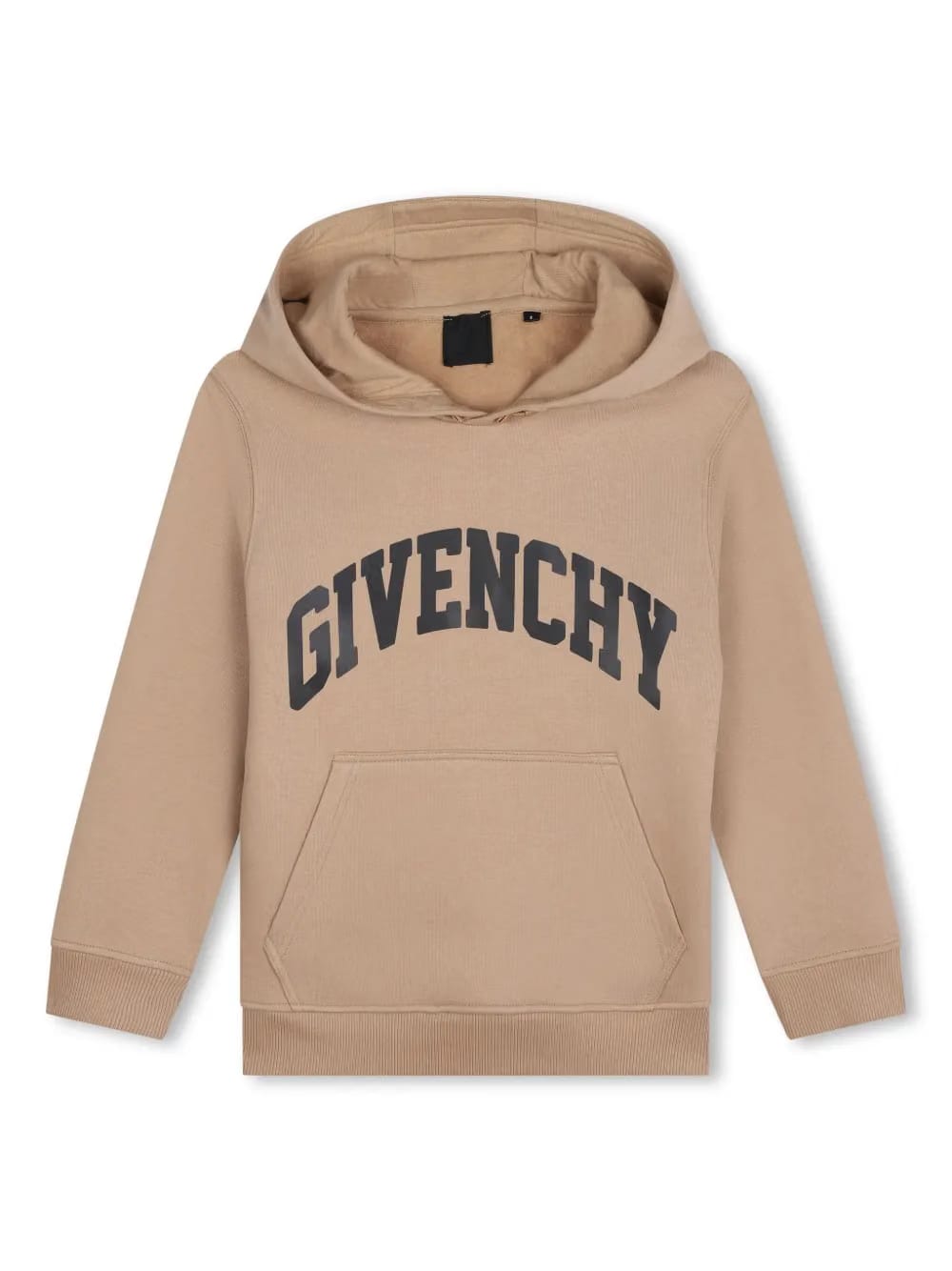 logo-print jersey Hoodie