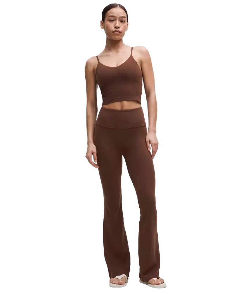Lululemon Groove Nulu Super-High-Rise Flared Pant Lava Cake