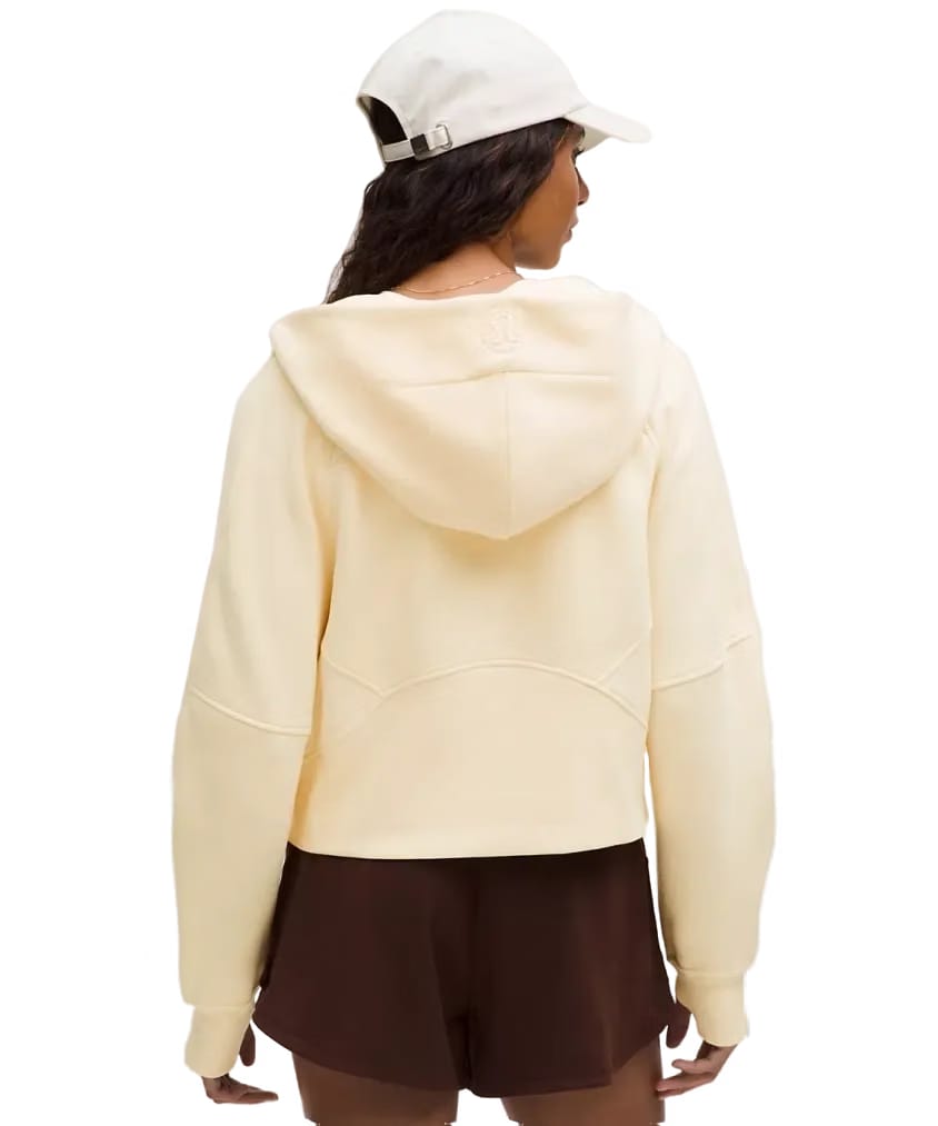 Lululemon Scuba Oversized Half-Zip Hoodie Butter Cream