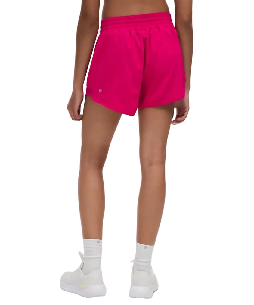 Lululemon Hotty Hot High-Rise Lined Shorts 4" Passionate