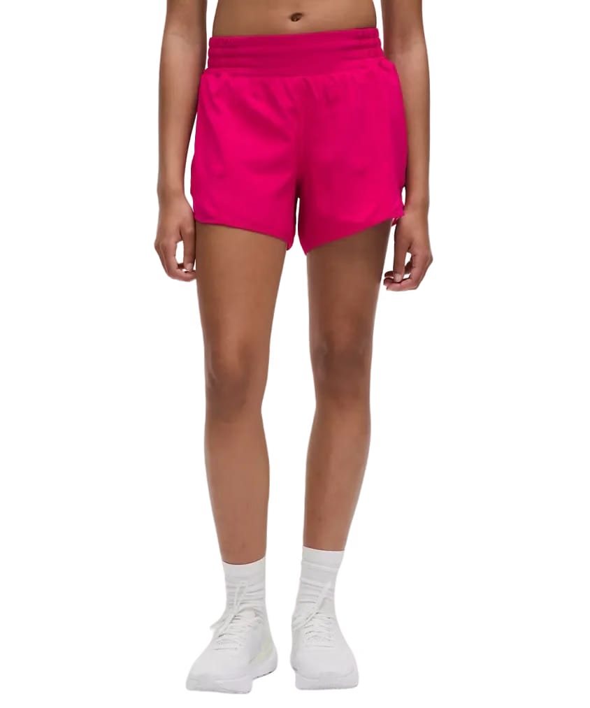 Lululemon Hotty Hot High-Rise Lined Shorts 4" Passionate