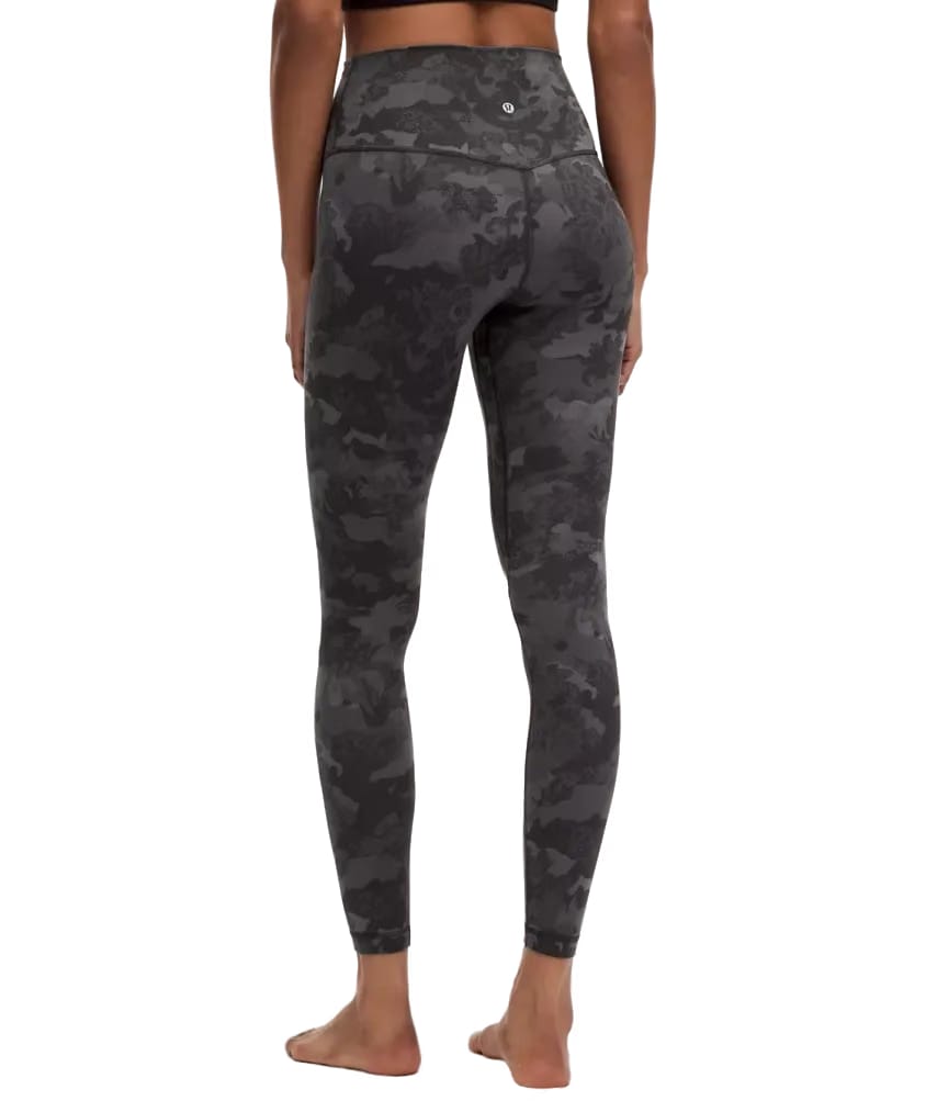 Lululemon Align High-Rise Pant 28" Hidden Heritage Lace Black Multi