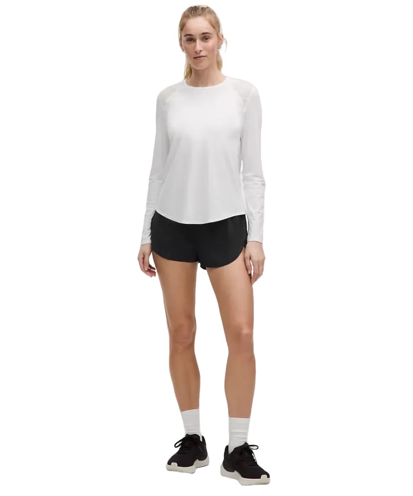 Lululemon Fast and Free High-Rise Classic-Fit Split Shorts 3" Black