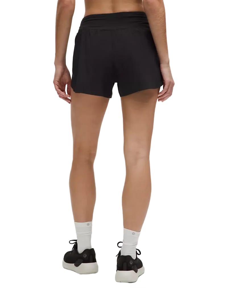 Lululemon Fast and Free High-Rise Classic-Fit Split Shorts 3" Black