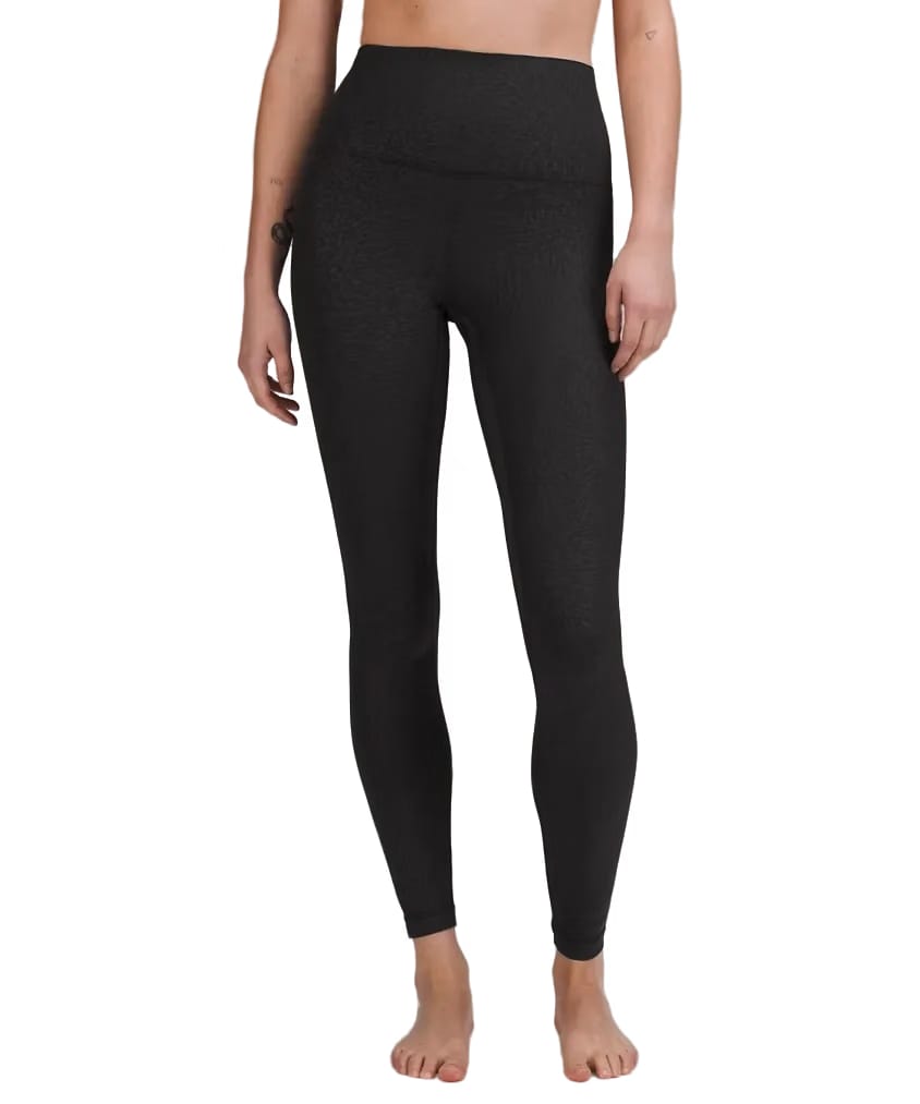 Lululemon Align High-Rise Pant 28" Ripple Emboss Black
