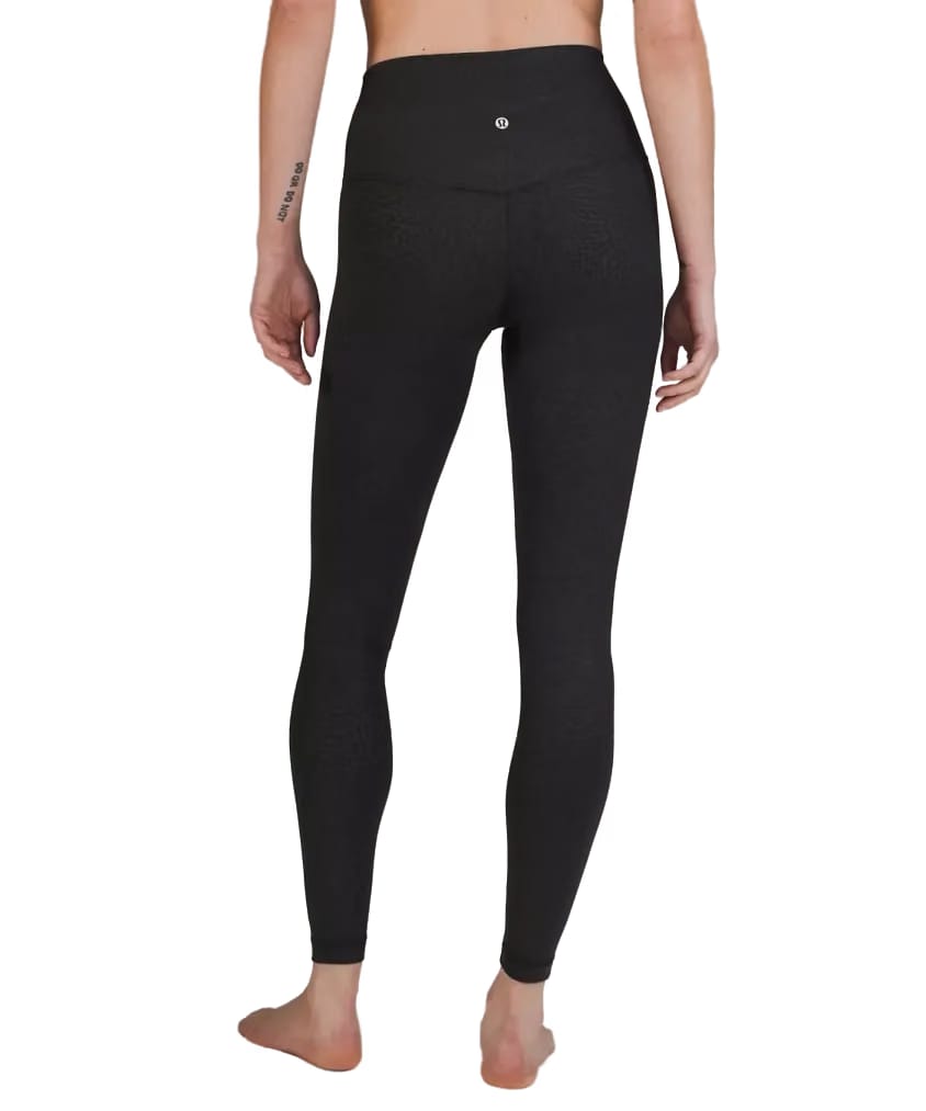 Lululemon Align High-Rise Pant 28" Ripple Emboss Black