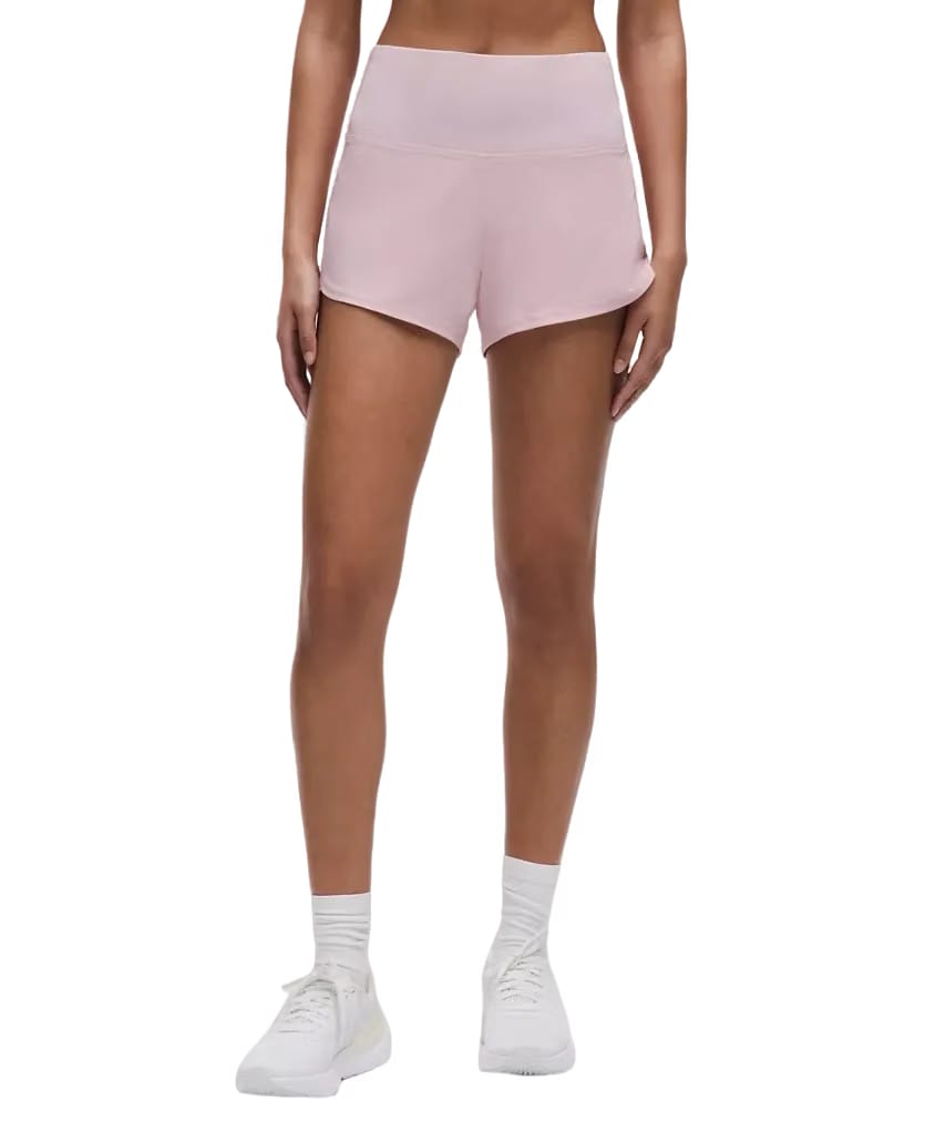 Lululemon Speed Up High-Rise Lined Shorts 2.5" Pink Haze