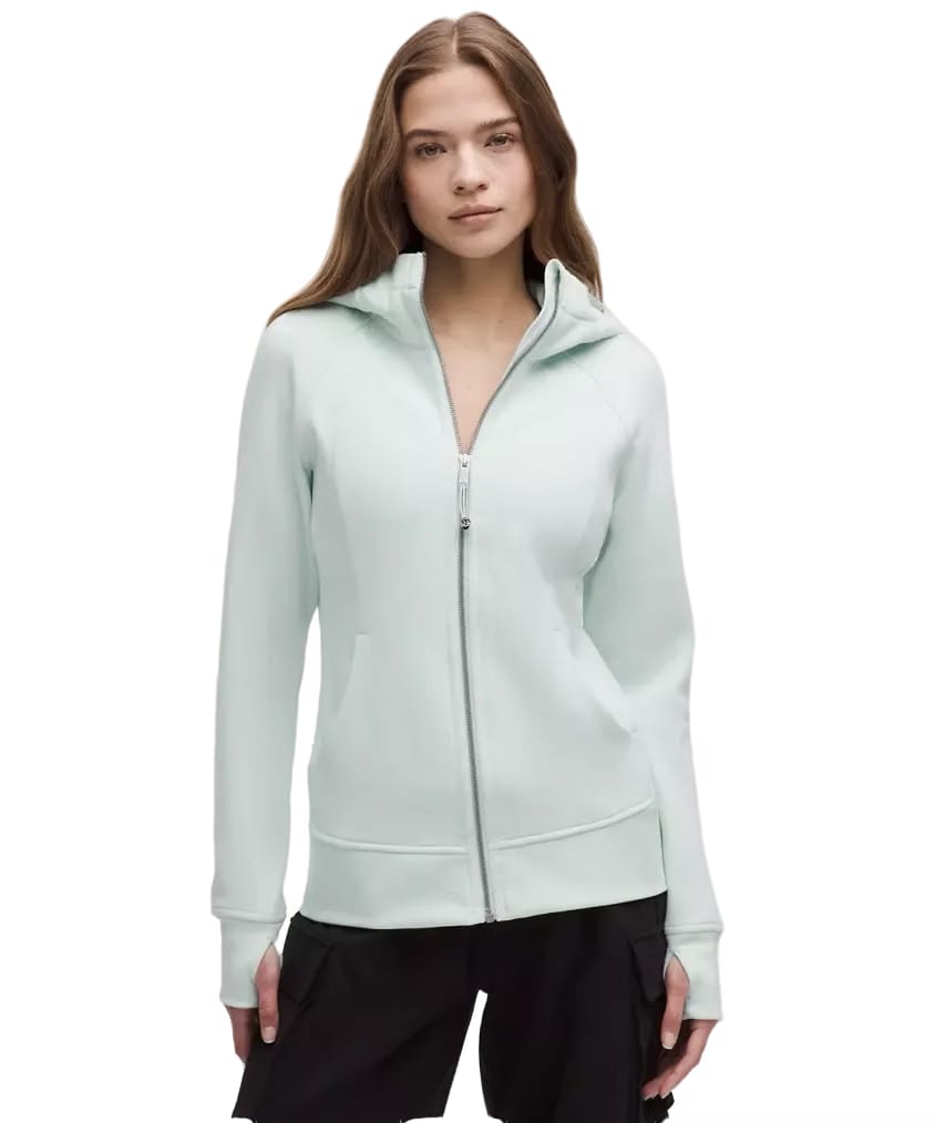 Lululemon Scuba Full-Zip Hoodie Mint Breeze