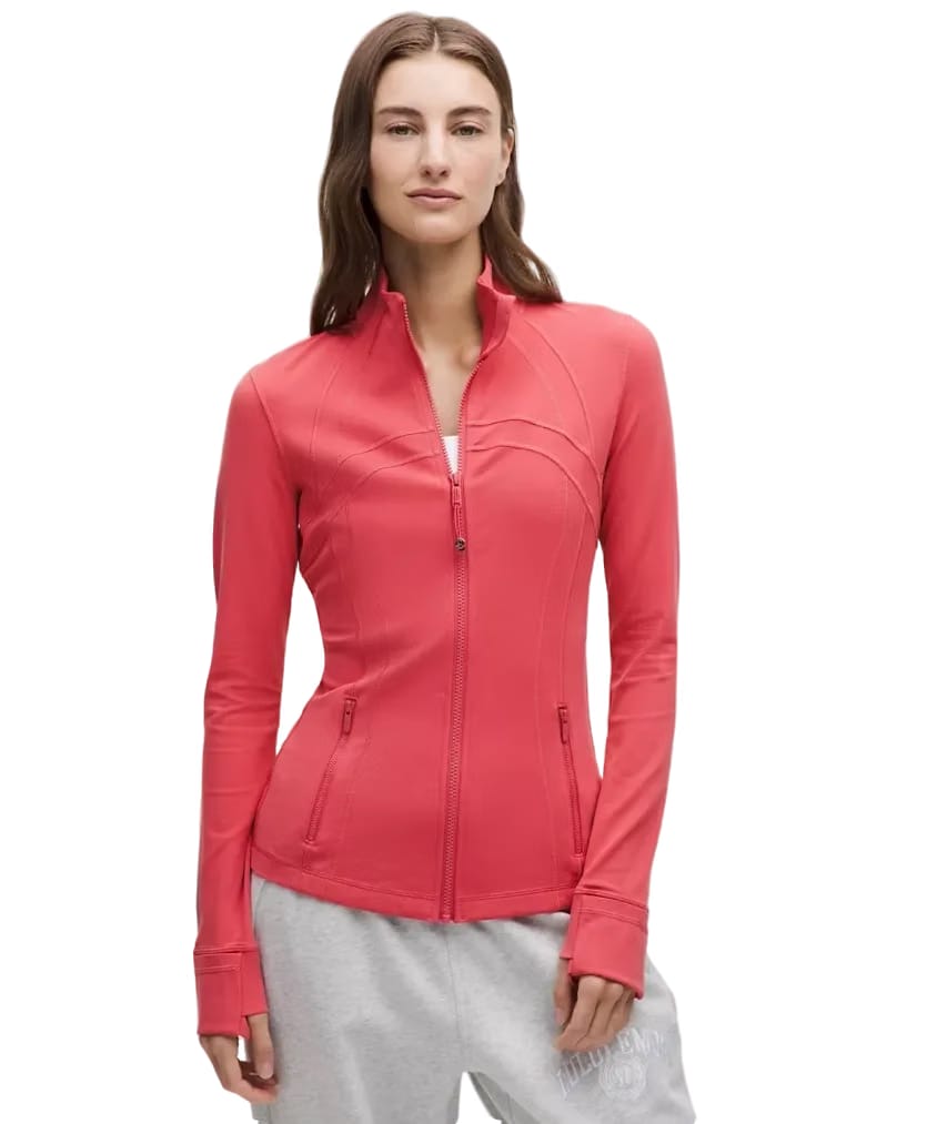 Lululemon Define Jacket Nulu Desert Red