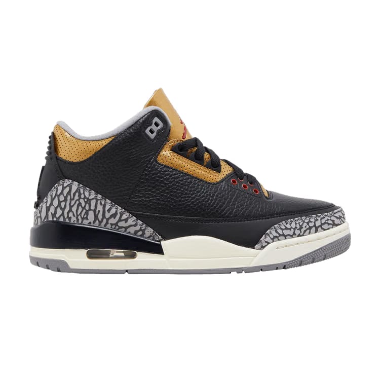 Wmns Air Jordan 3 Retro 'Black Gold'