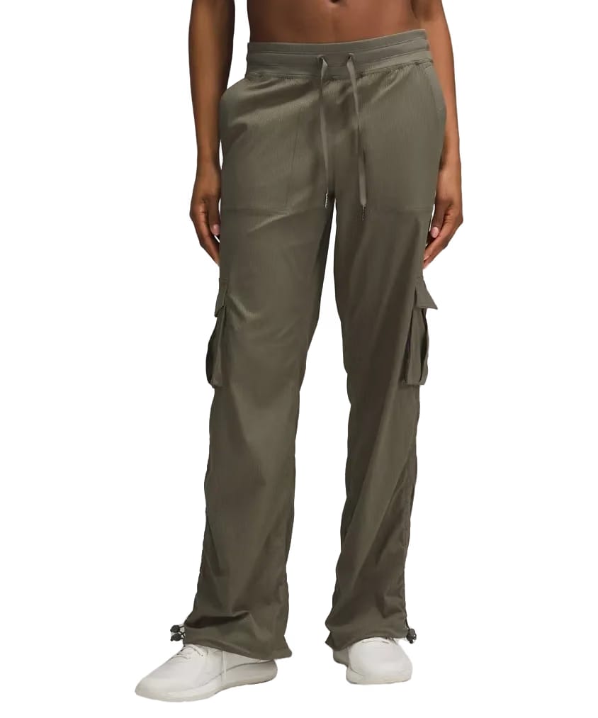 Lululemon Dance Studio Relaxed-Fit Mid-Rise Cargo Pant Army Green
