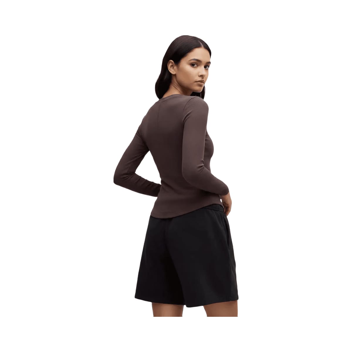 Lululemon Hold Tight Long-Sleeve Henley Sheer Oak