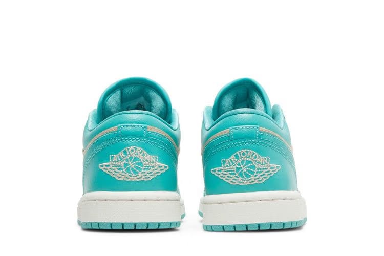 Wmns Air Jordan 1 Low Tropical Teal Sandy Beige