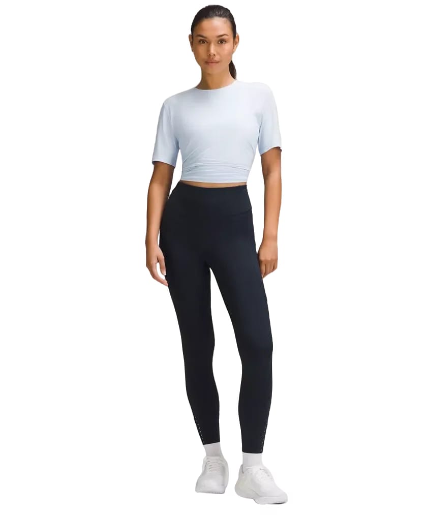 Lululemon Fast and Free High-Rise Tight 25” Pockets Updated True Navy